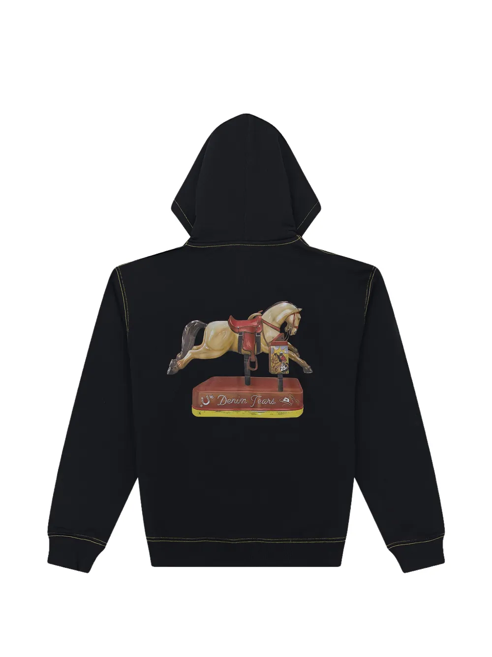 Denim Tears Coin Horse hoodie - Nero
