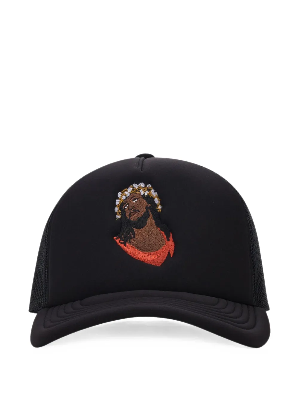 Denim Tears embroidered mesh-panel trucker hat