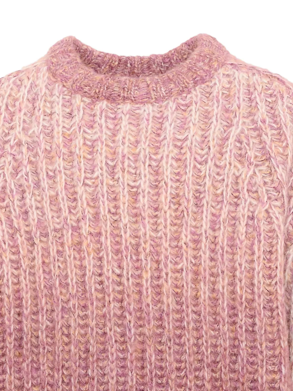 Molo Grofgebreide trui met kleurverloop Roze