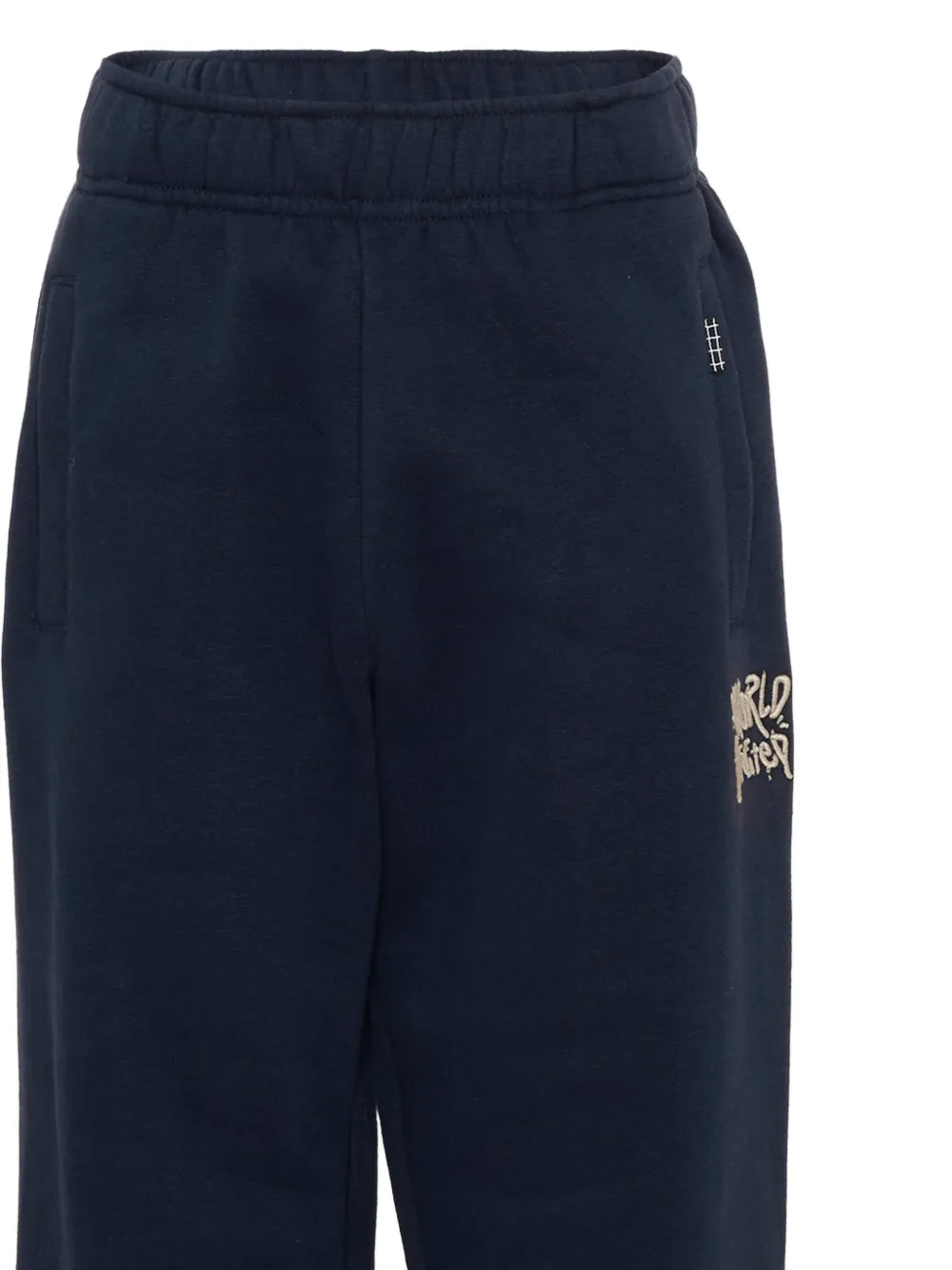 Molo Trainingsbroek met geborduurd logo Blauw