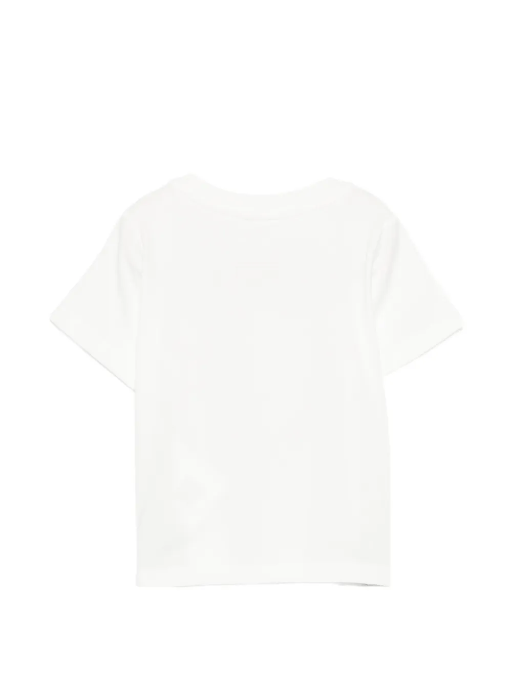 Stella McCartney Kids T-shirt met logoprint Wit