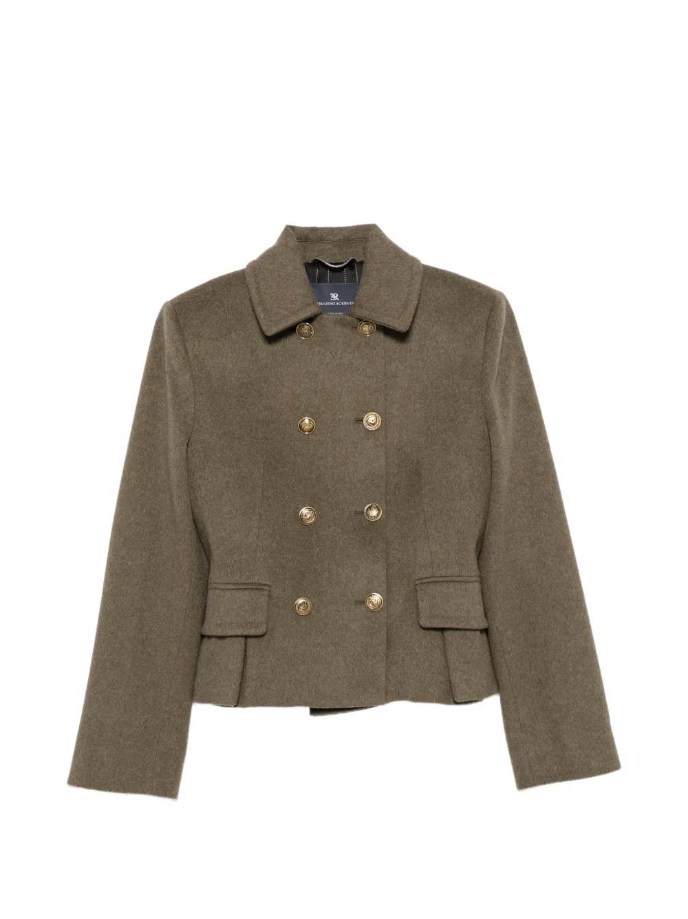 Ermanno Scervino double-breasted peplum jacket