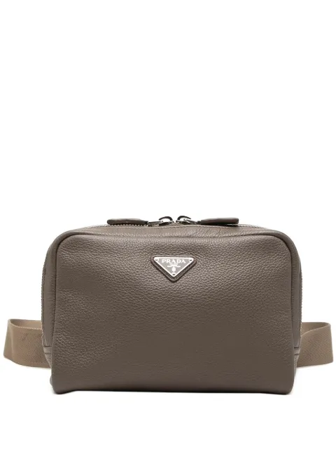 Prada Pre-Owned 2013-2026 Vitello Daino Zip belt bag