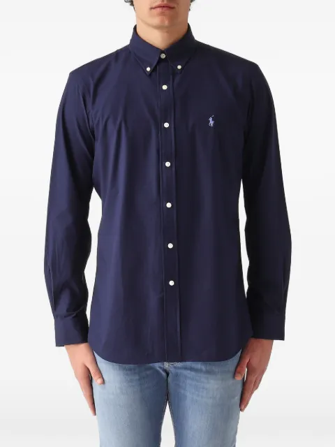 Polo Ralph Lauren logo-embroidered button-down shirt