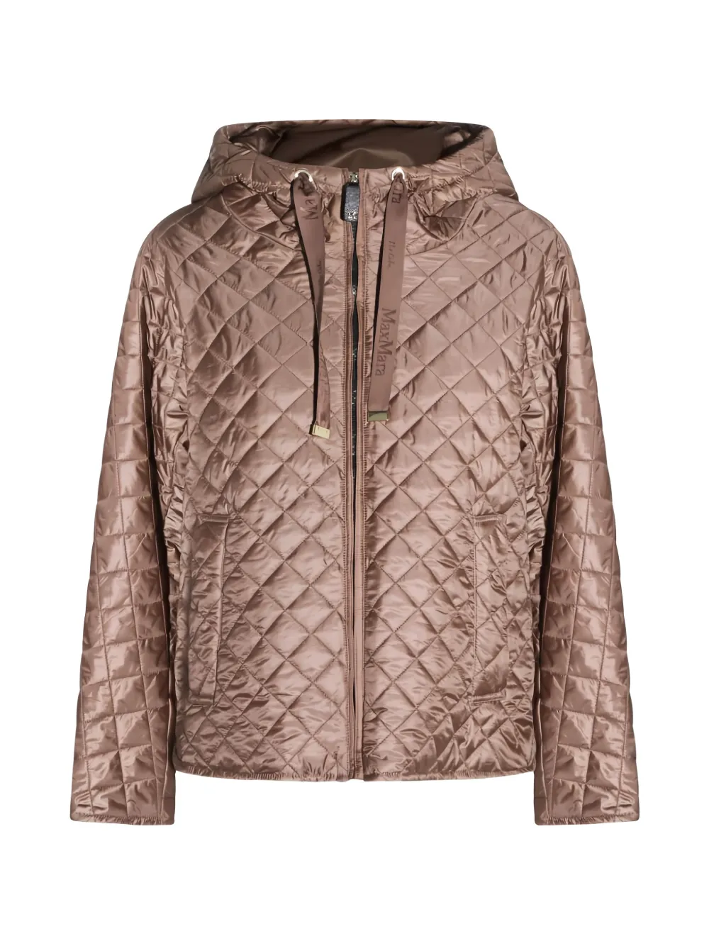 Max Mara doudoune à capuche - Marron Max Mara doudoune à capuche - Marron