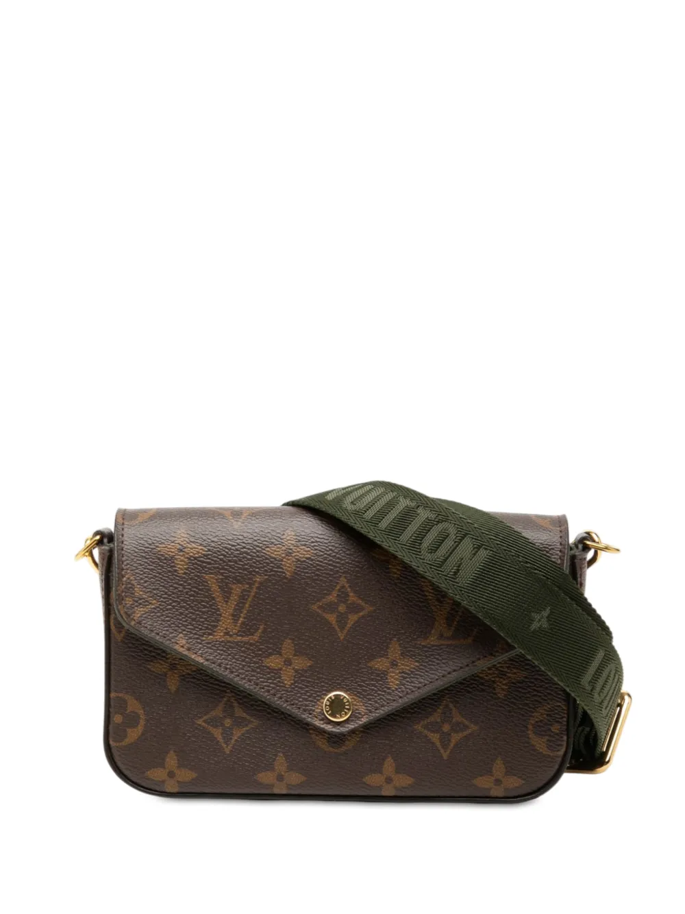 Louis Vuitton Pre-Owned 2021 Monogram Felicie Strap And Go crossbody bag - Brown
