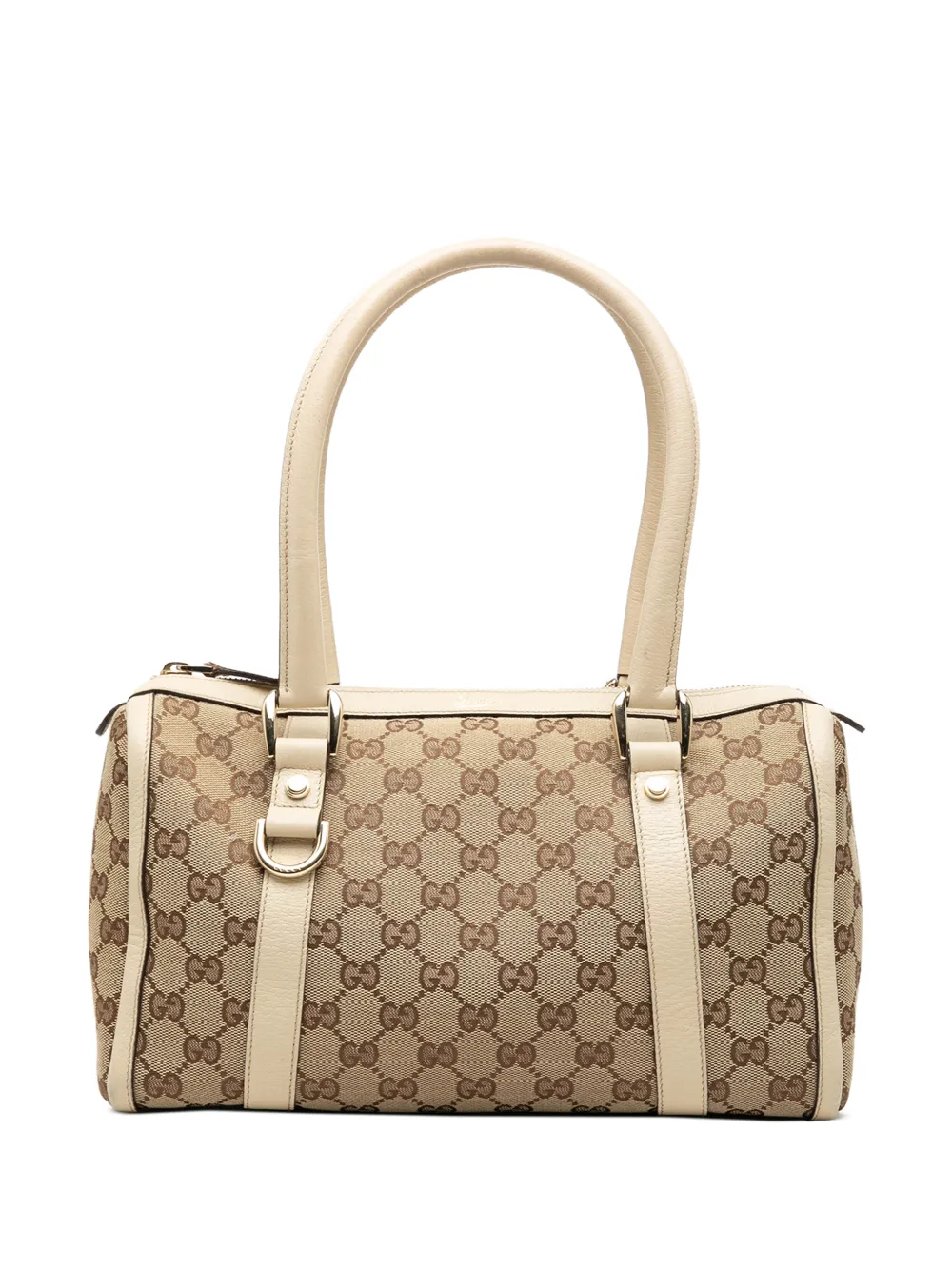 Gucci Pre-Owned 2000-2015 GG Canvas Abbey D Ring boston bag - Toni neutri