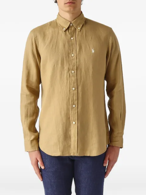 Polo Ralph Lauren camisa Custom-Fit de lino