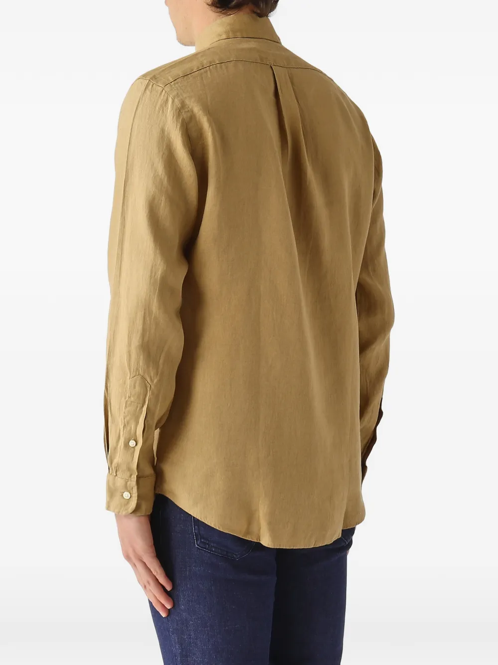 Polo Ralph Lauren Linnen overhemd Beige