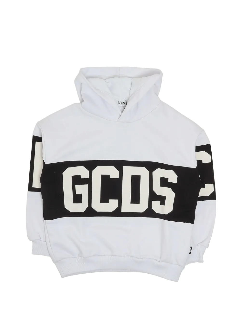 Gcds Kids hoodie à logo imprimé - Blanc