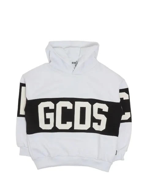 Gcds Kids logo-print hoodie