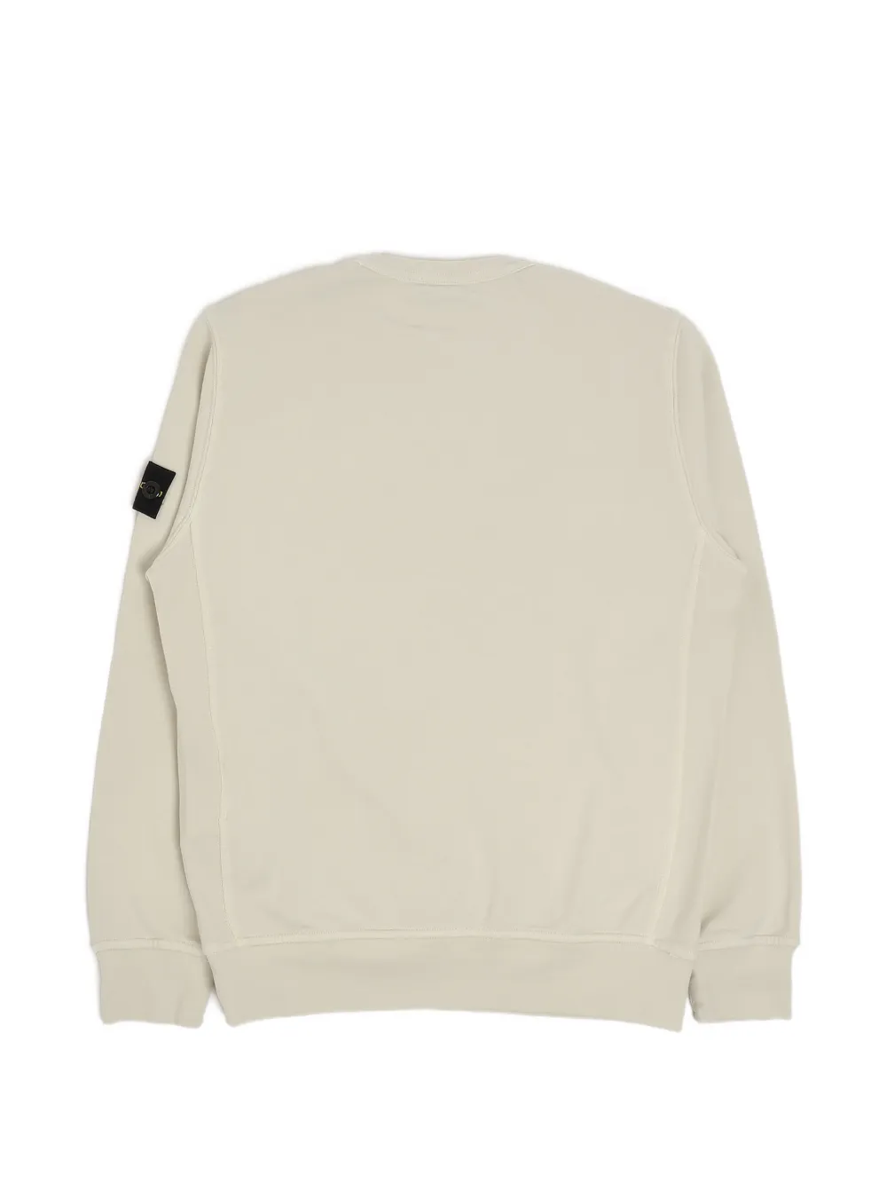 Stone Island Junior Sweater met logopatch Beige