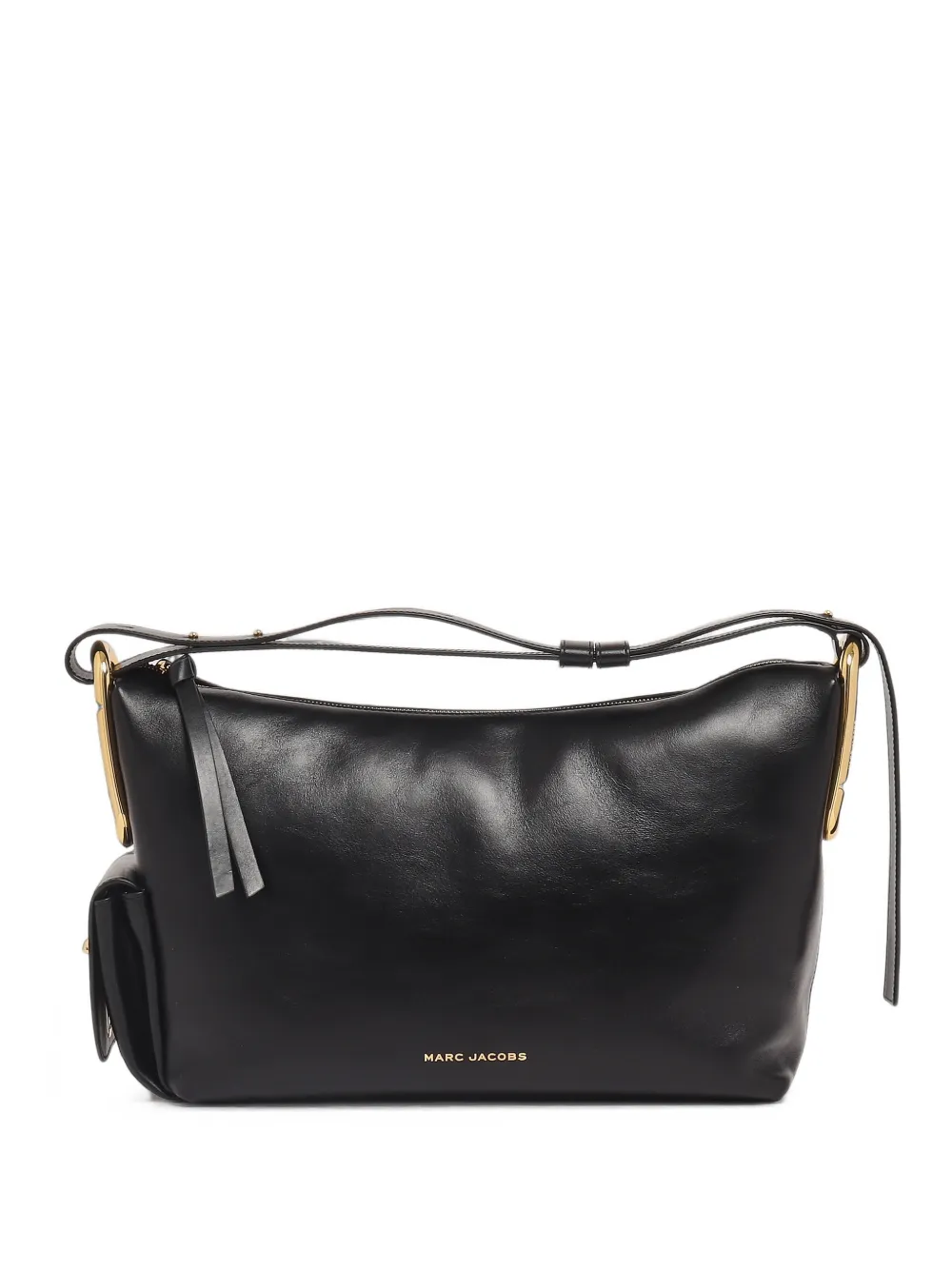 Marc Jacobs logo-print leather shoulder bag - Nero