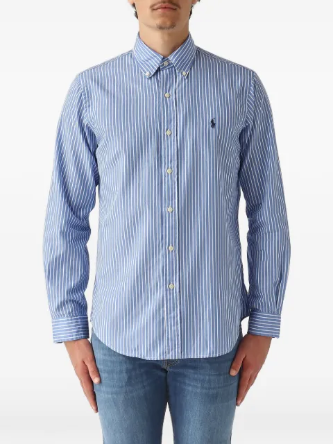 Polo Ralph Lauren classic-fit vertical-stripe cotton shirt