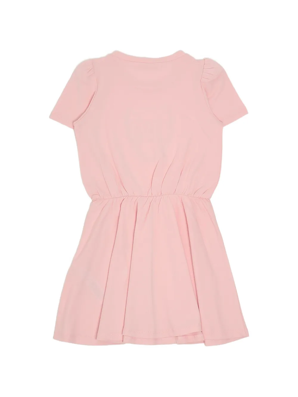 Liu Jo Kids Jurk met pofmouwen en print Roze