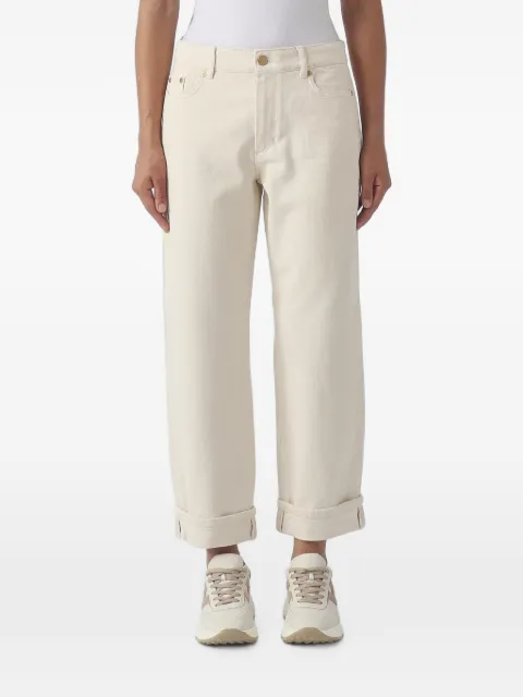 'S Max Mara straight-leg turn-up jeans