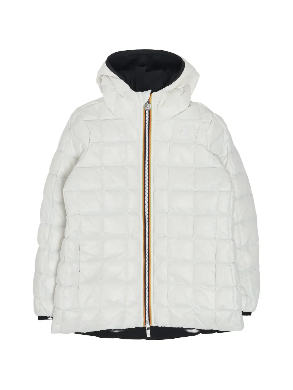 K Way Kids reversible hooded jacket Zwart