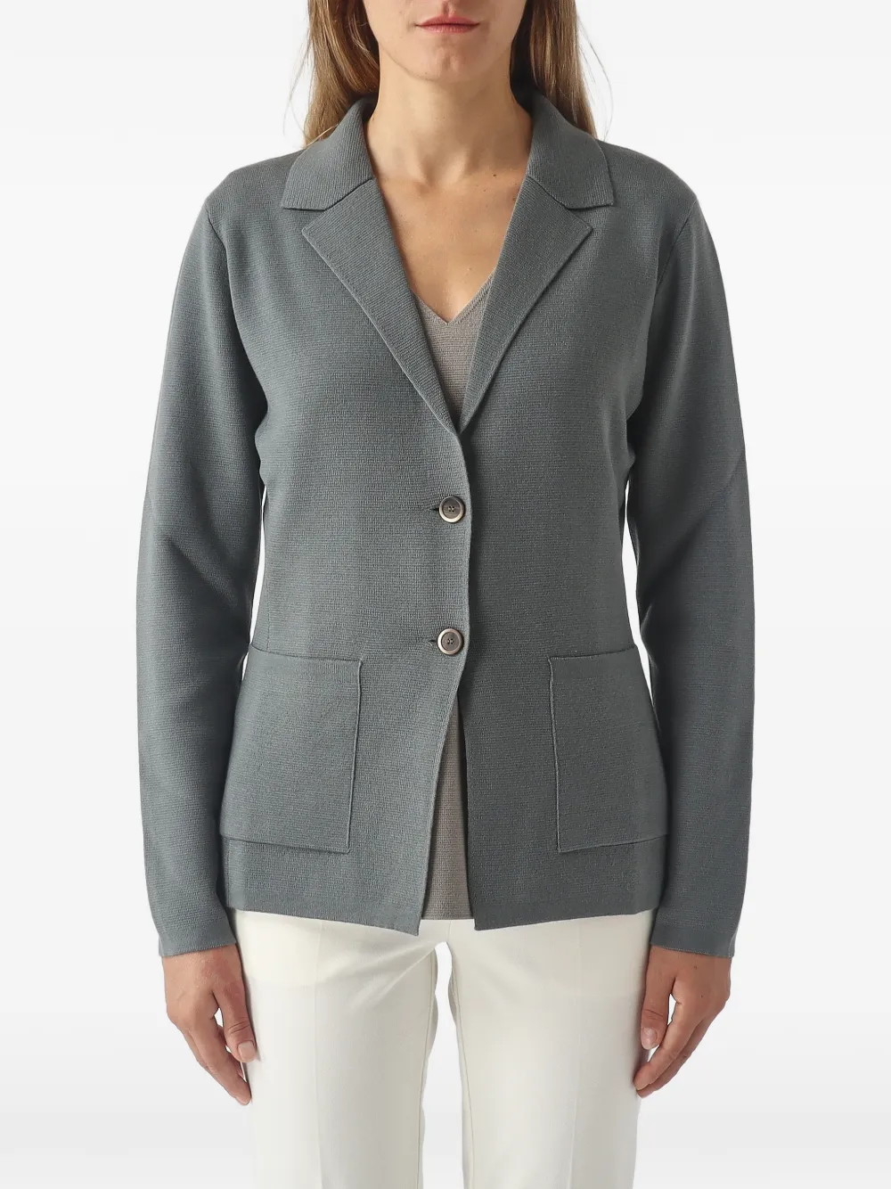 Gran Sasso button-fastening patch-pocket jacket