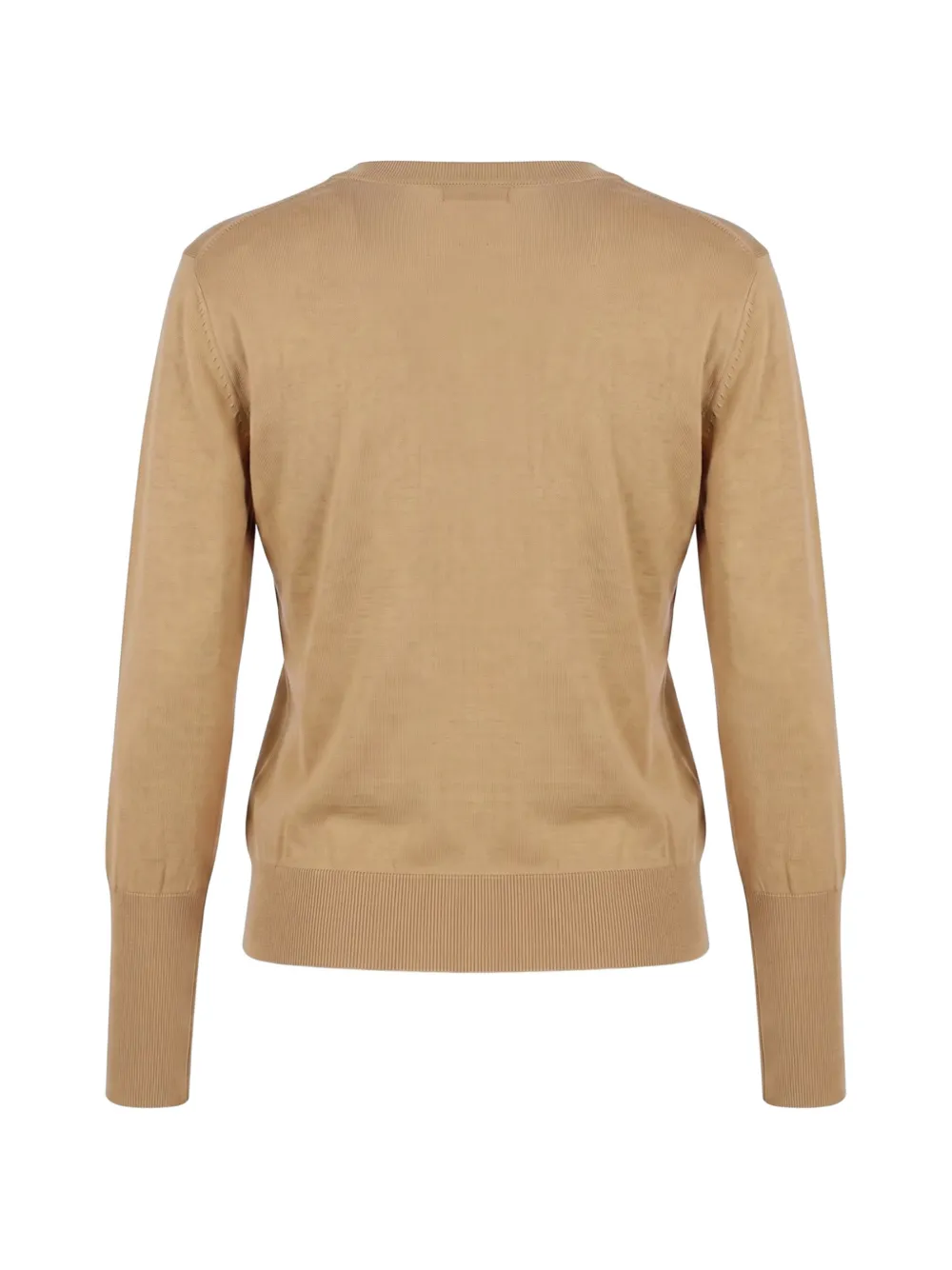 Patrizia Pepe Sweater met V-hals Beige