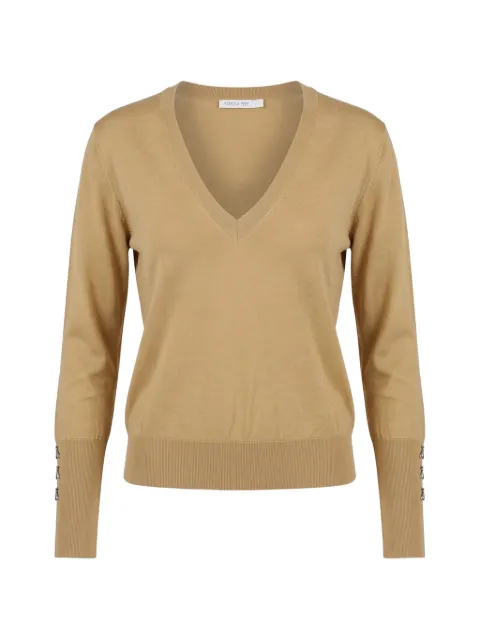 Patrizia Pepe V-neck wool sweater