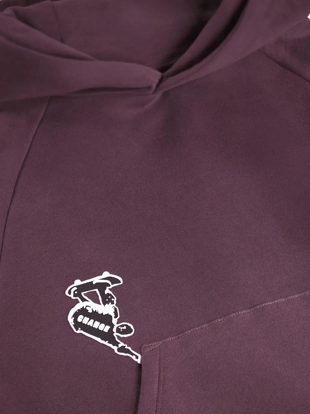 Molo Mic hoodie met grafische print en buidelzak Paars