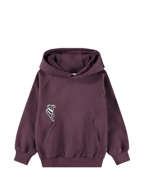 Molo Mic graphic-print kangaroo-pocket hoodie