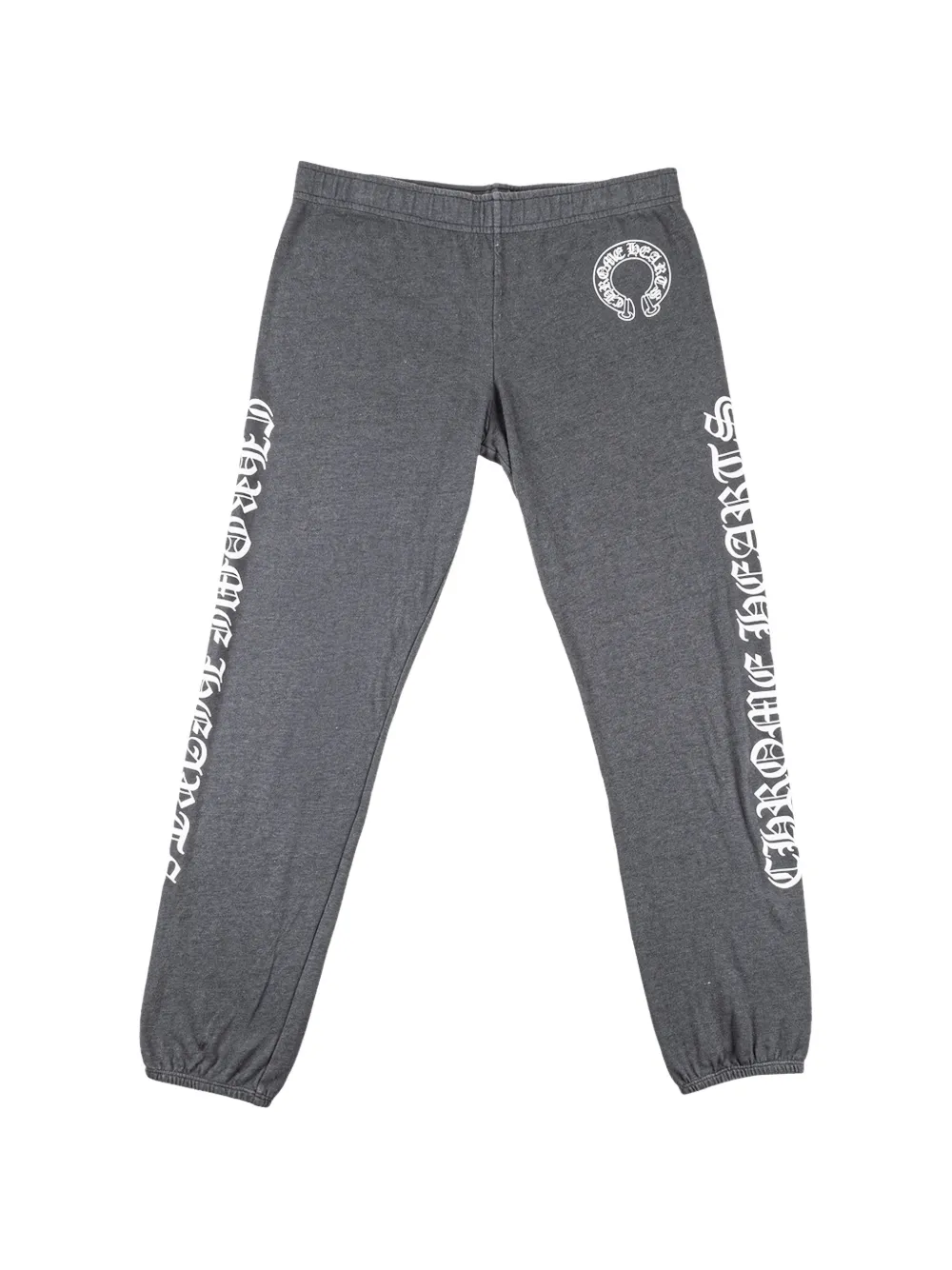 Chrome Hearts Horseshoe logo-print track pants - Grau
