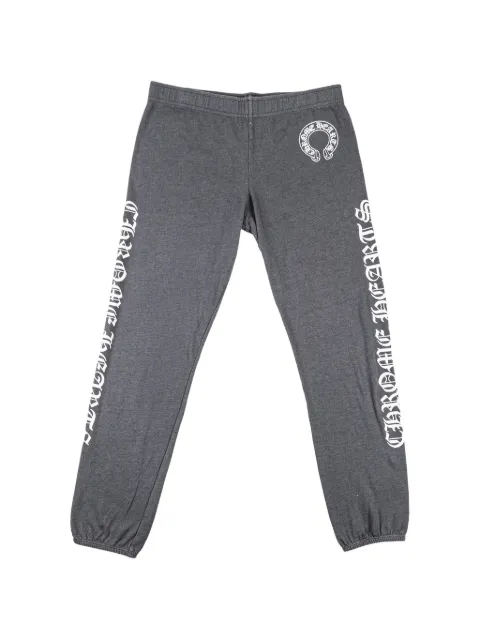 Chrome Hearts Horseshoe logo-print track pants