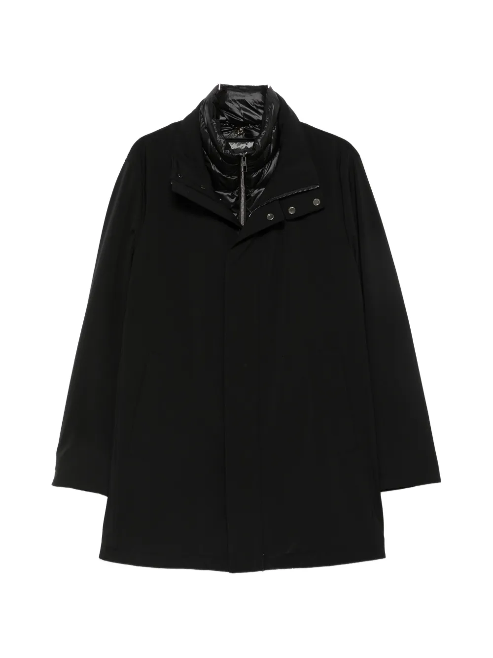 Montecore high-neck zip-up coat | negro | Image 1