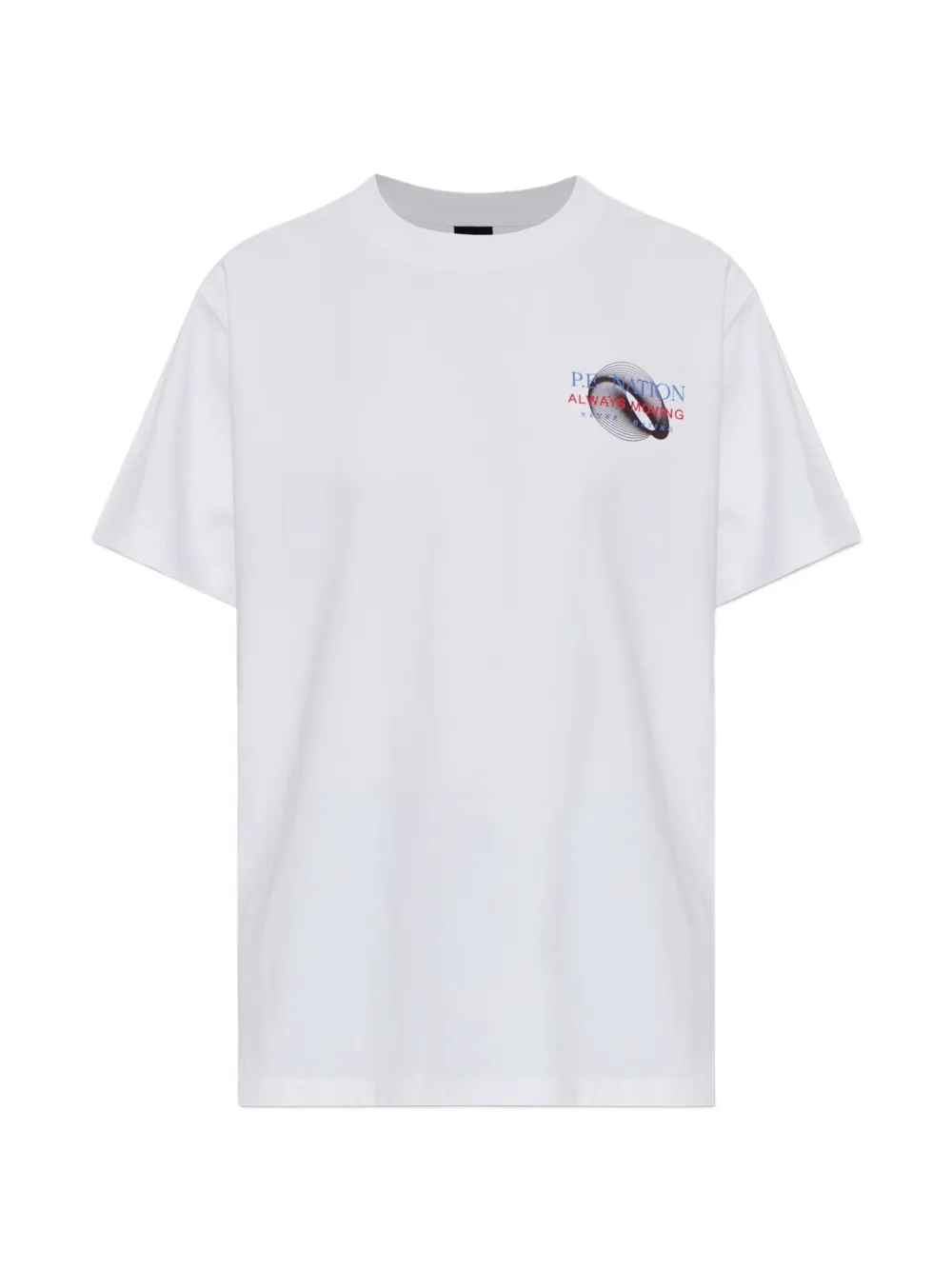 P.E Nation Snap logo-print t-shirt