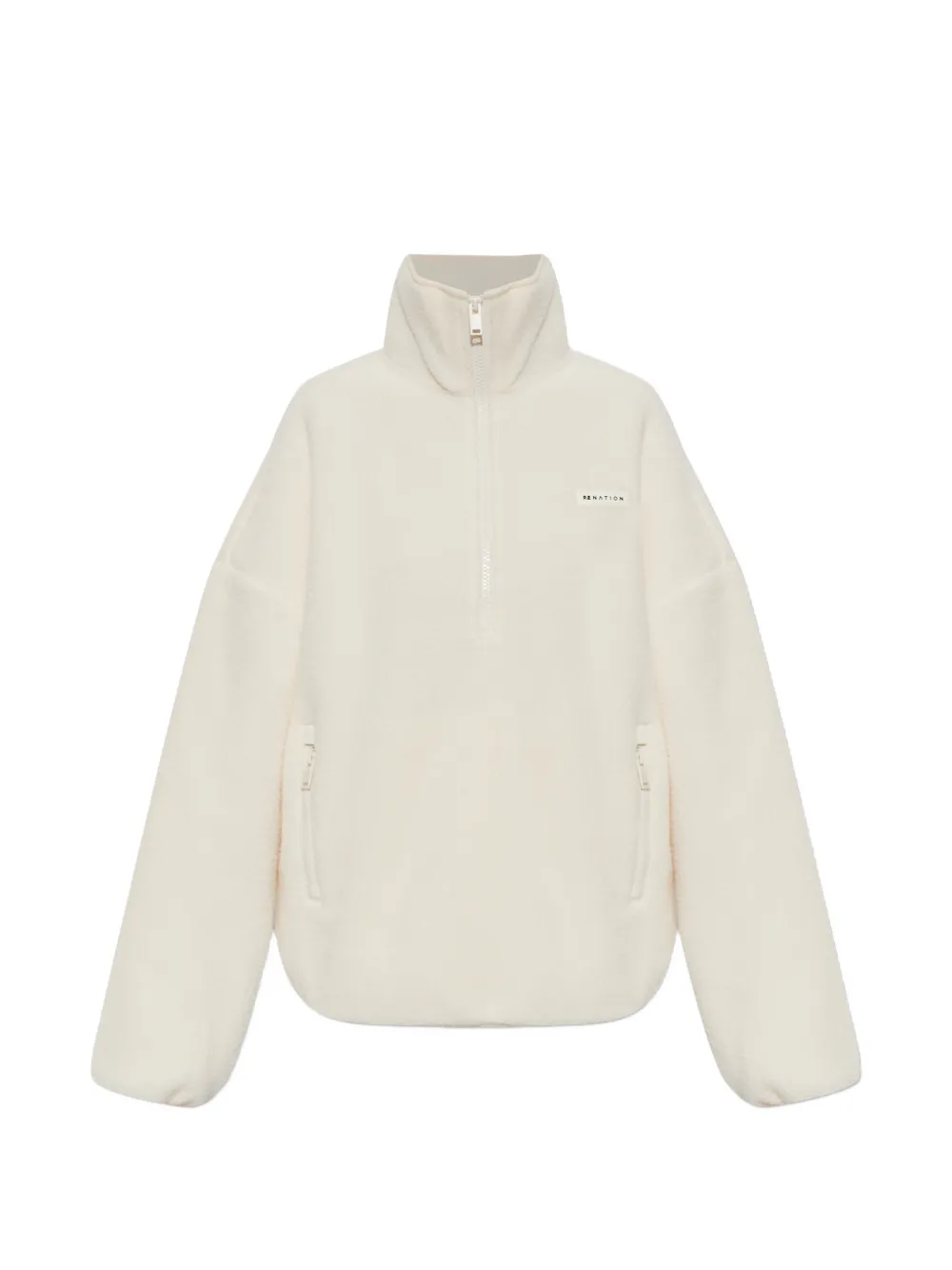 P.E Nation Rotate quarter-zip fleece sweater