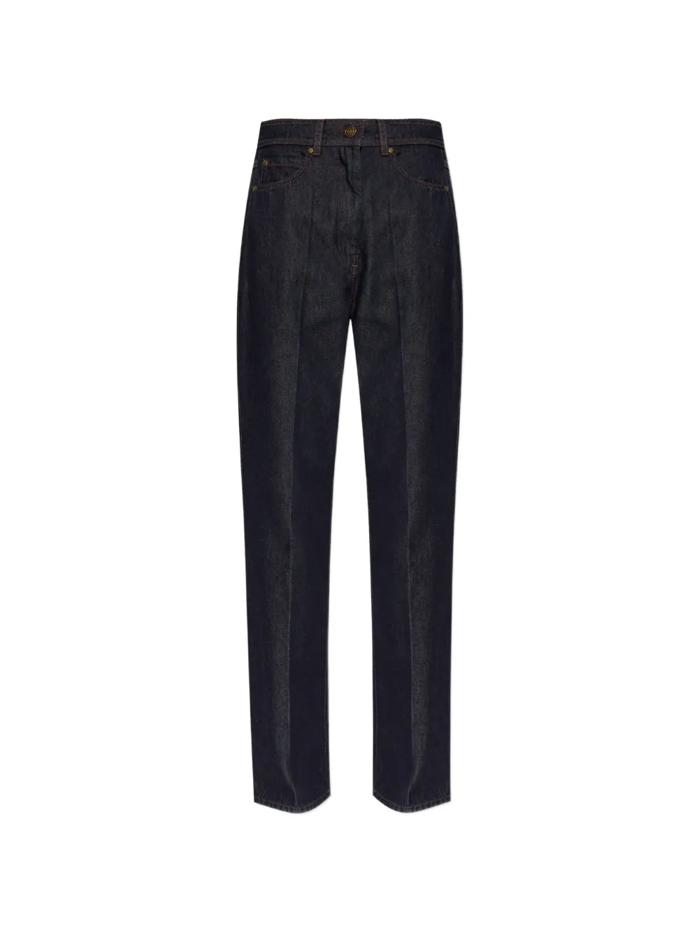 Max Mara Abbono pressed-crease jeans - Blu