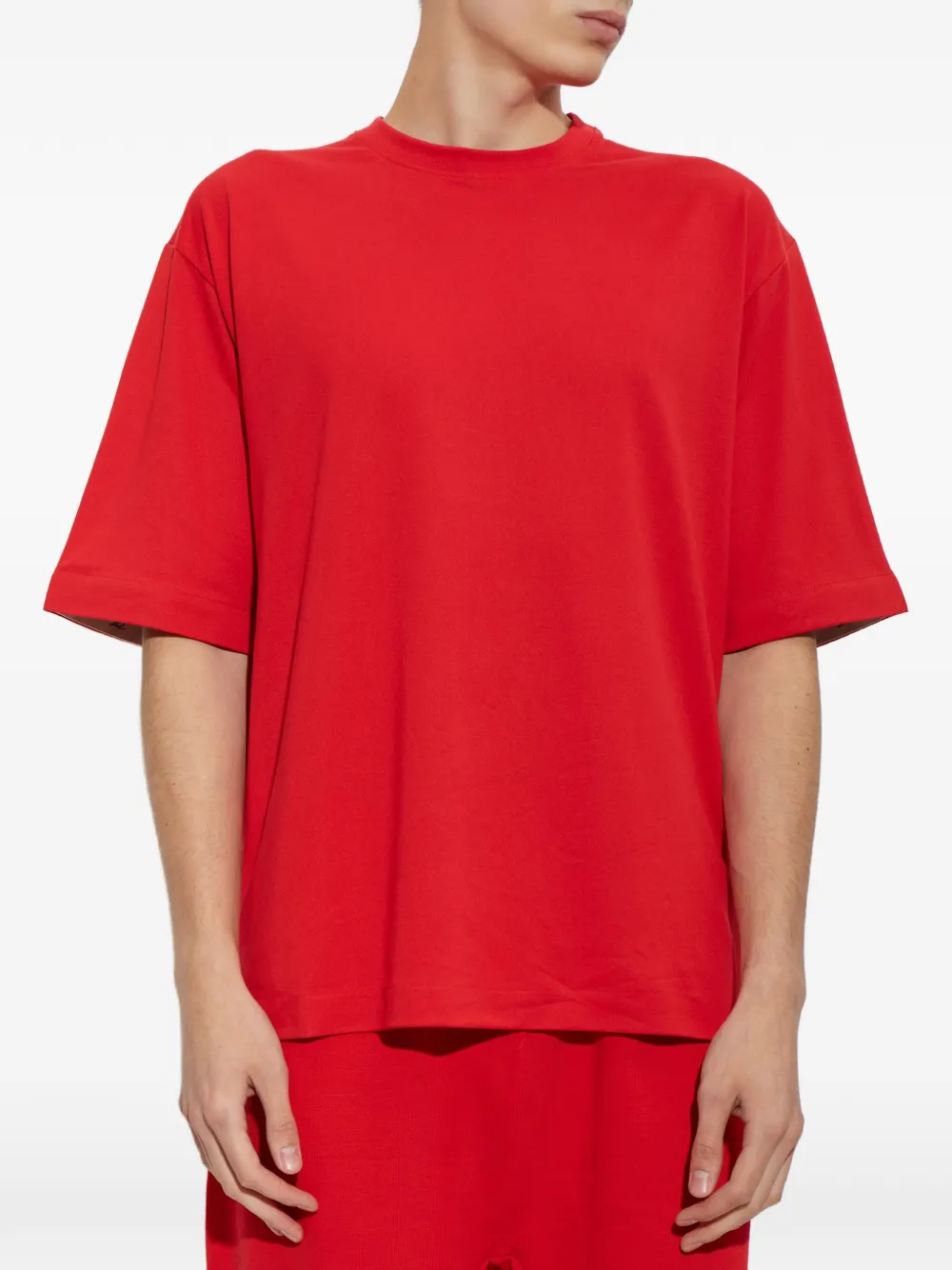 Jacquemus The Rond Carré short-sleeve T-shirt Rood