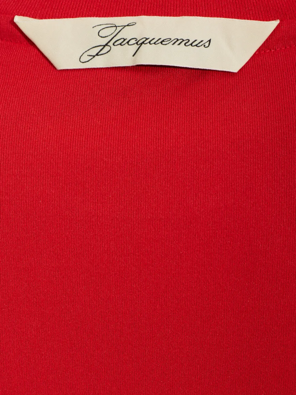Jacquemus The Rond Carré short-sleeve T-shirt Rood