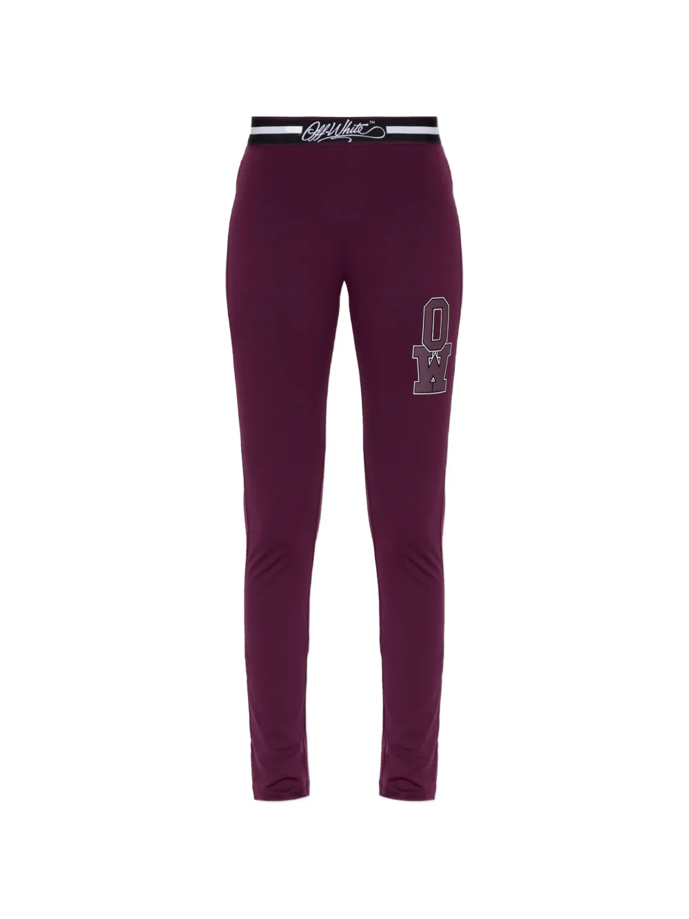 Off-White logo-print leggings
