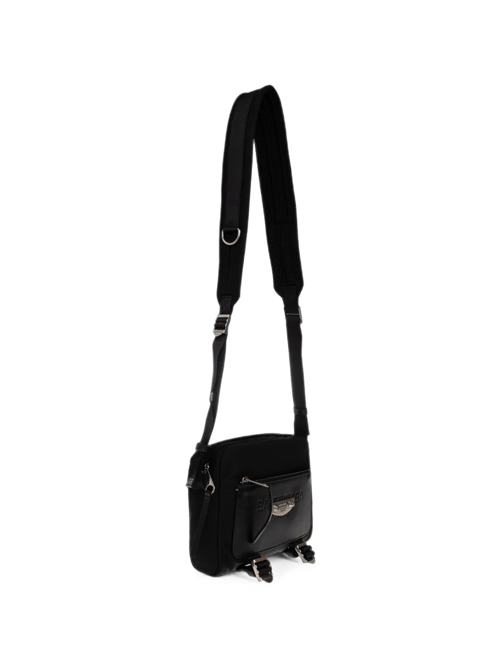 Balenciaga Sleek schoudertas met meerdere zakken Zwart