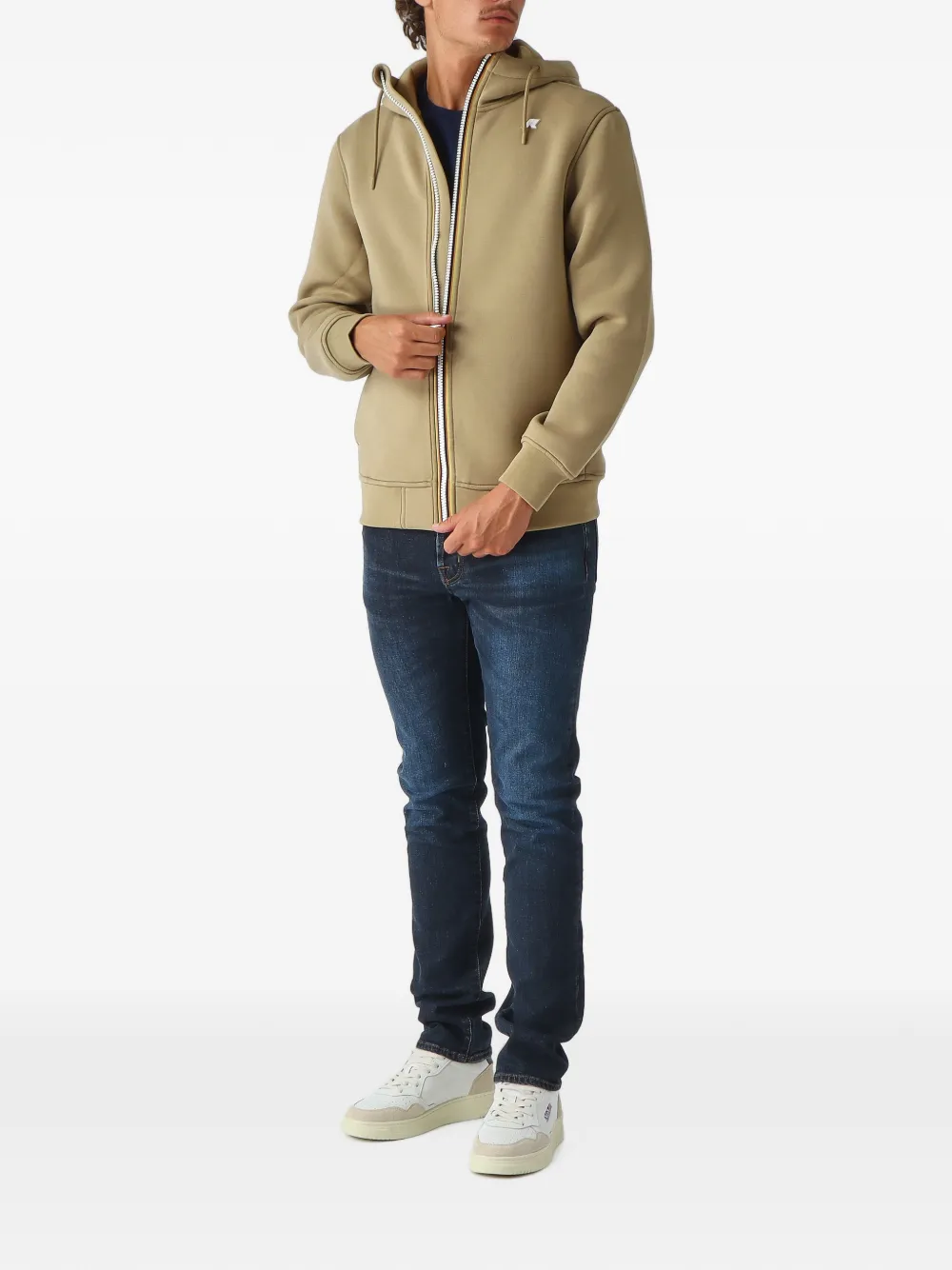 K-Way Rainer Spacer hoodie Beige