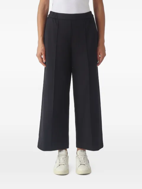 MeimeiJ elasticated-waistband pressed-crease trousers
