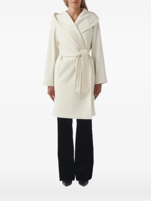 Max Mara New Mang hooded belted coat