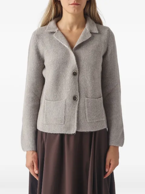 Gran Sasso knit notched-lapel cardigan