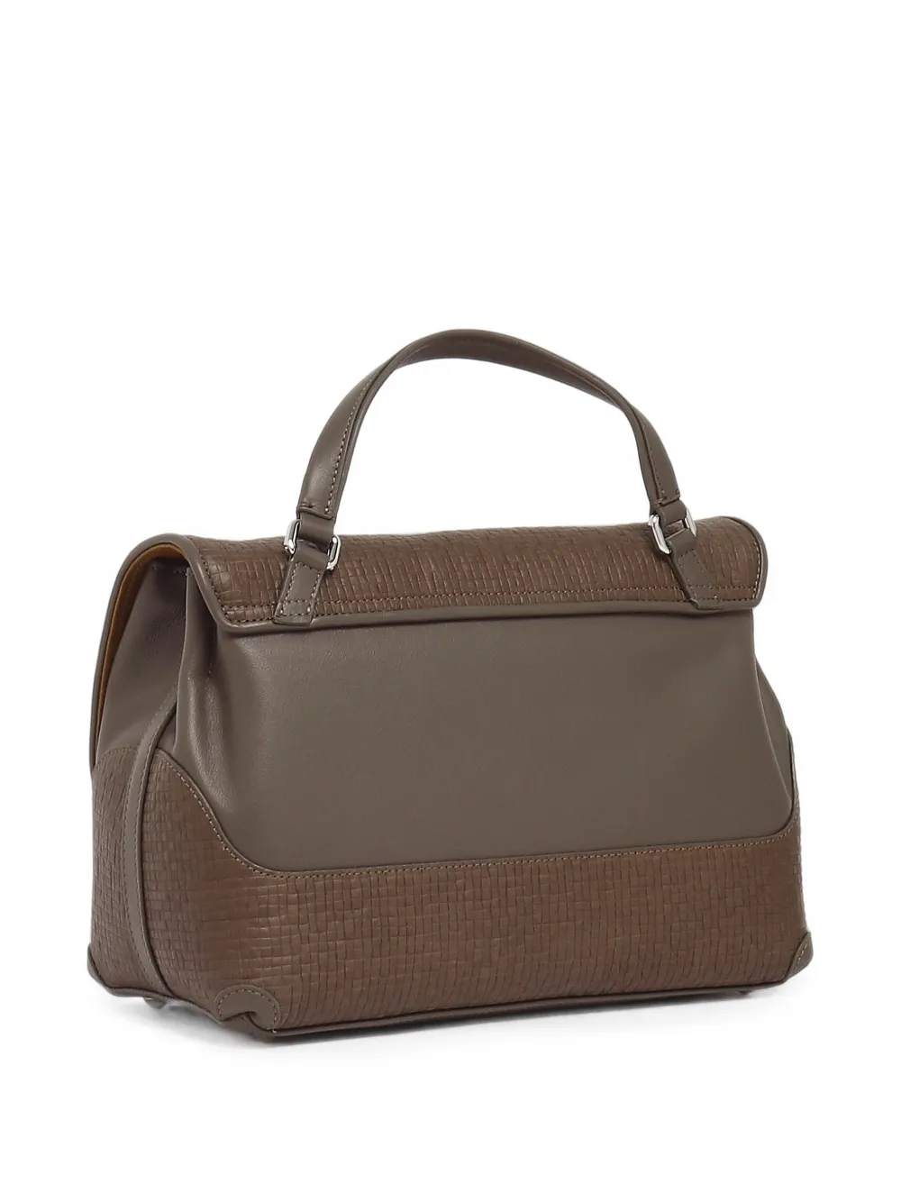Zanellato Kleine Postina leren shopper Bruin