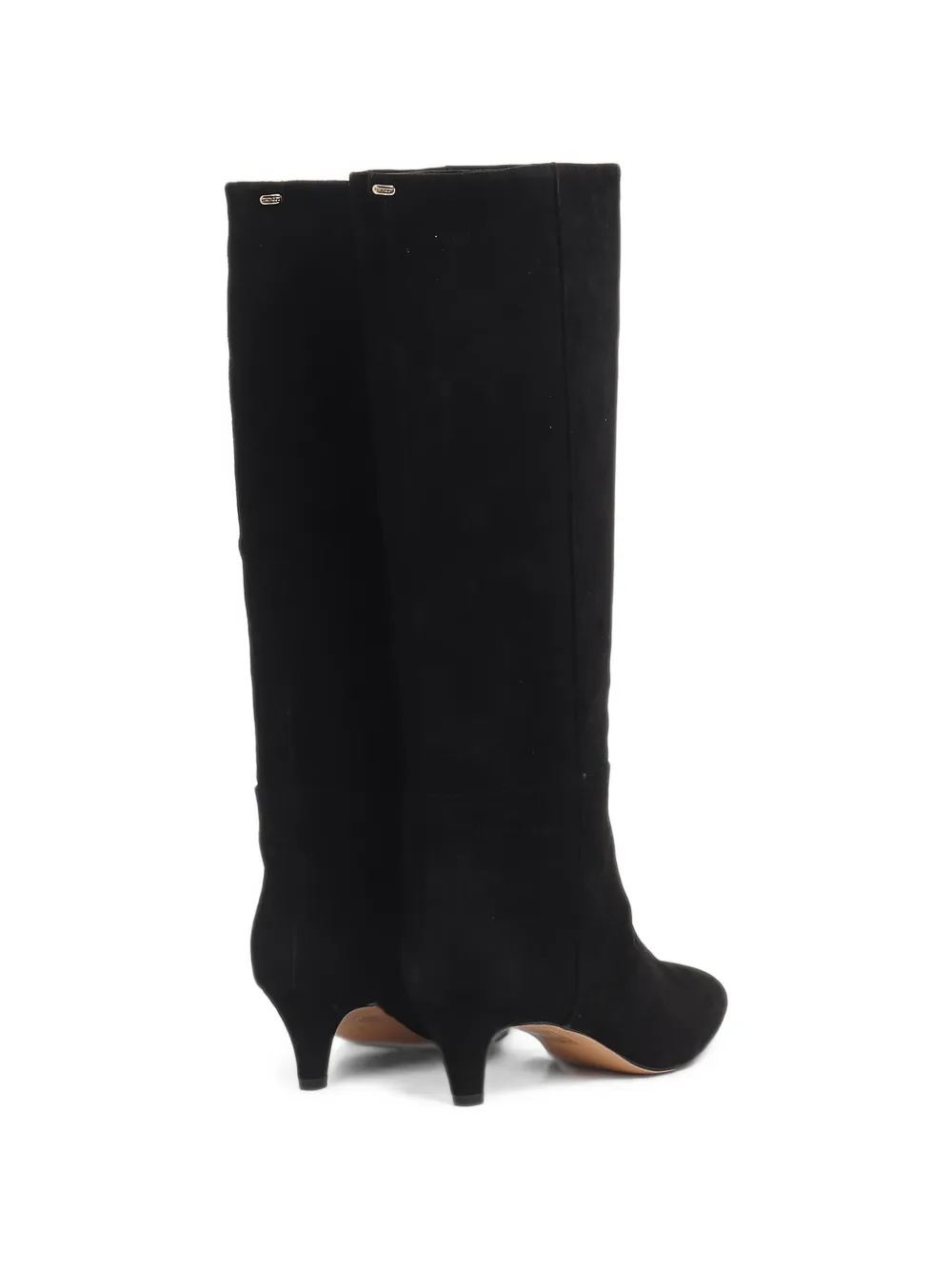 TWINSET high suede boots Zwart