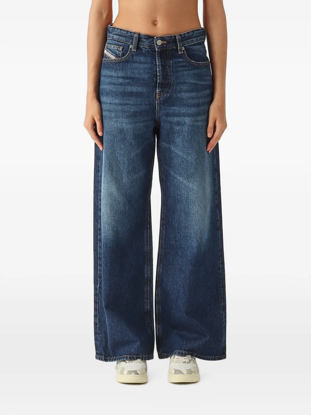 Diesel 1996 D-Sire wide-leg jeans - Blu