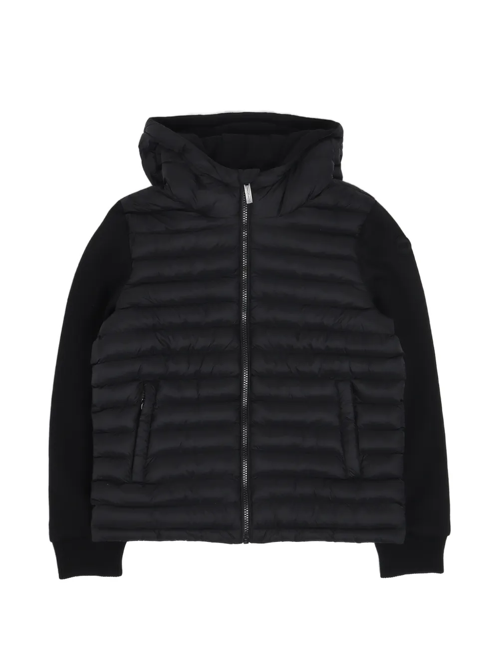 Colmar Kids quilted hooded jacket - Nero