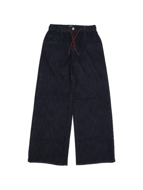 Roy Rogers Kids jeans anchos con cordones en la pretina