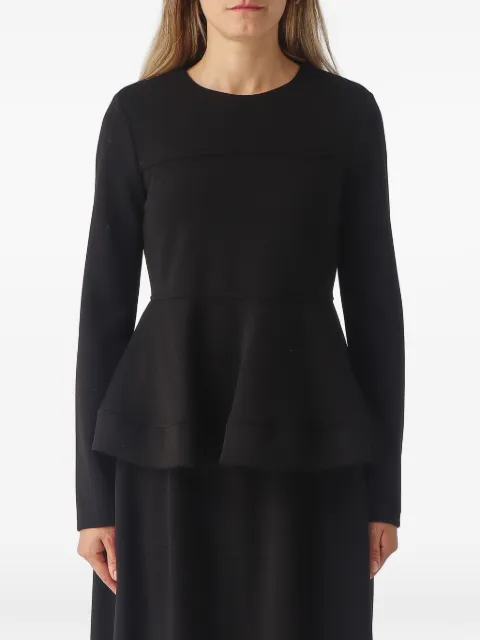 MeimeiJ peplum long-sleeve blouse