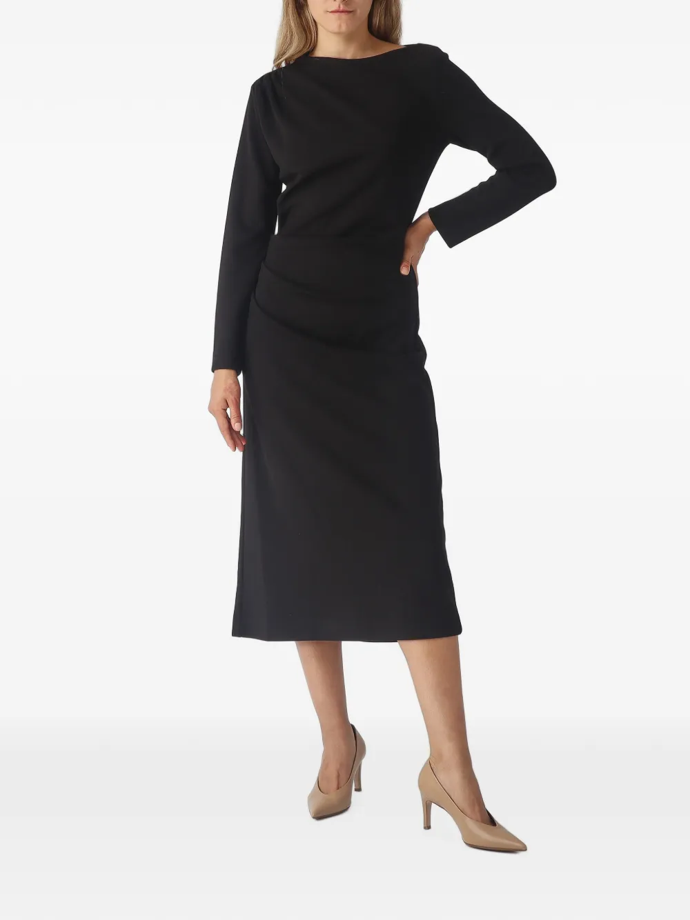 MeimeiJ long-sleeves midi dress