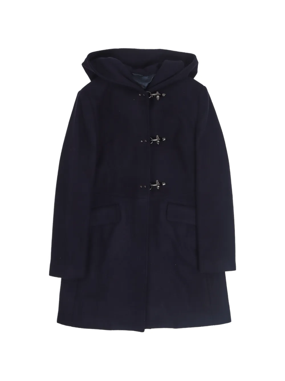 Fay Kids toggle-fastening hooded coat - Blu