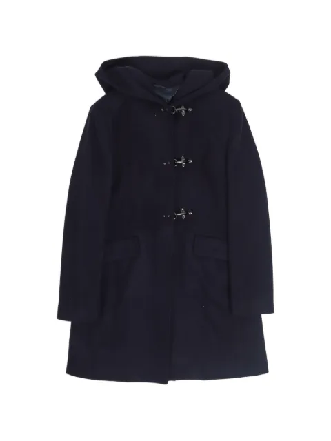 Fay Kids toggle-fastening hooded coat