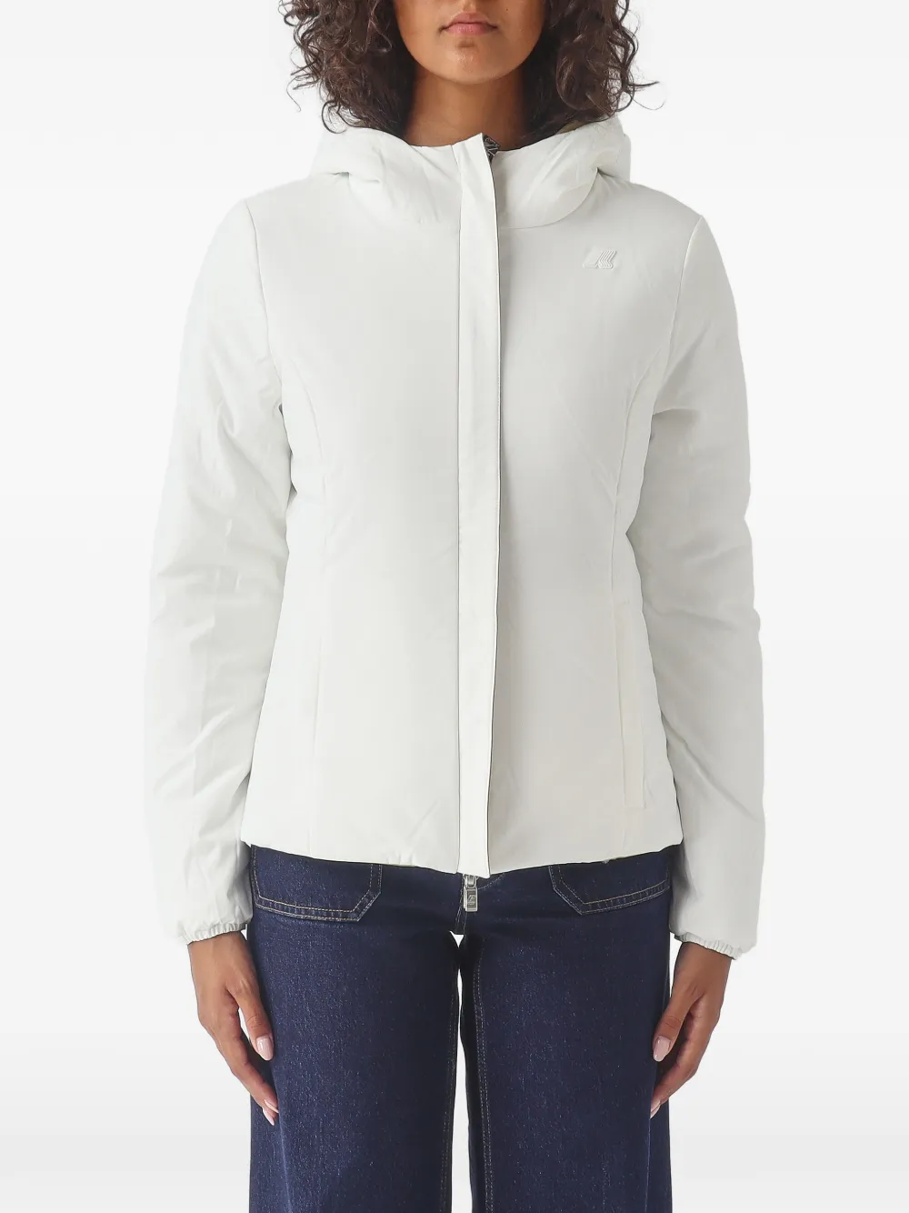 K-Way Lily jack met capuchon Beige